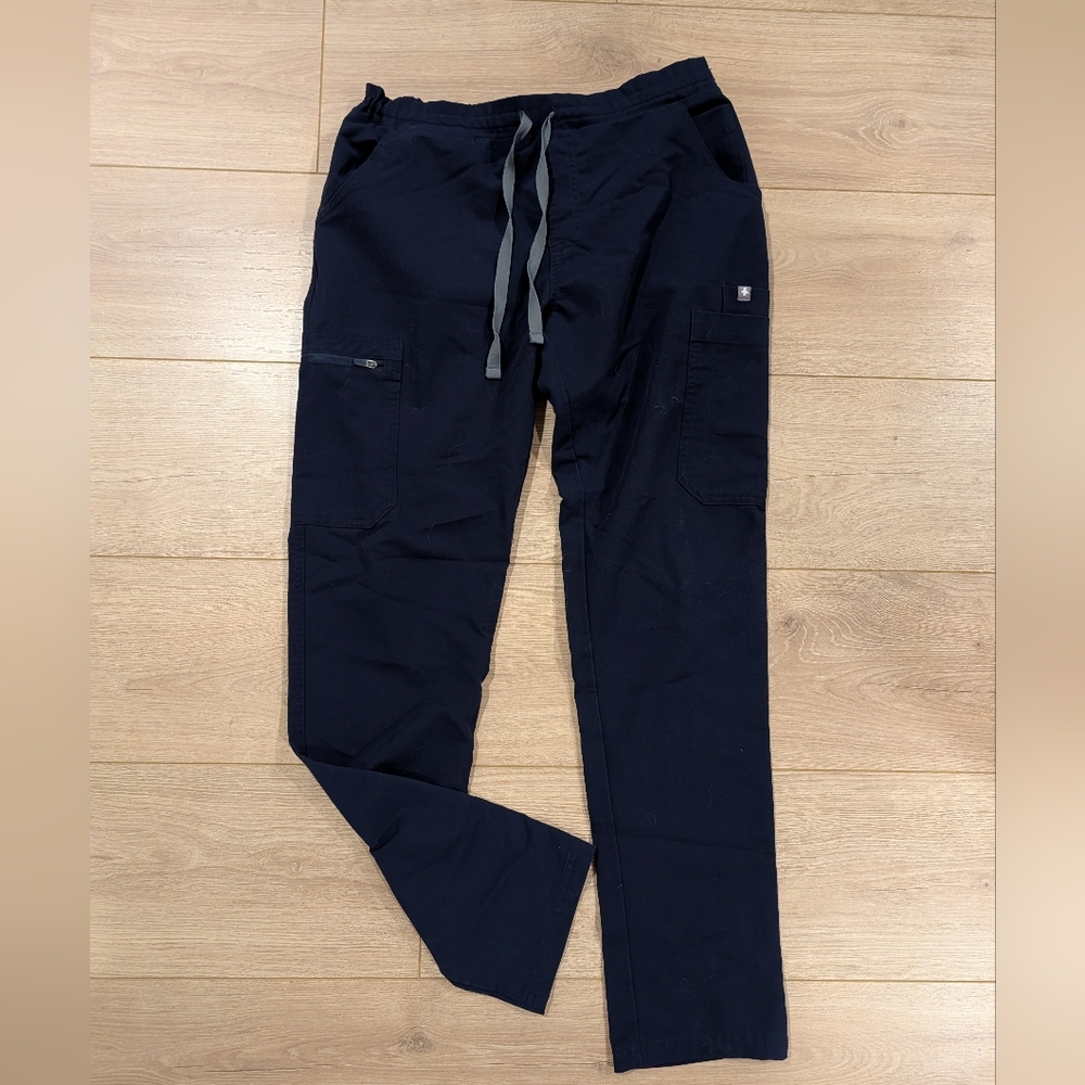 Figs Women's Navy Blue Cargo Pants